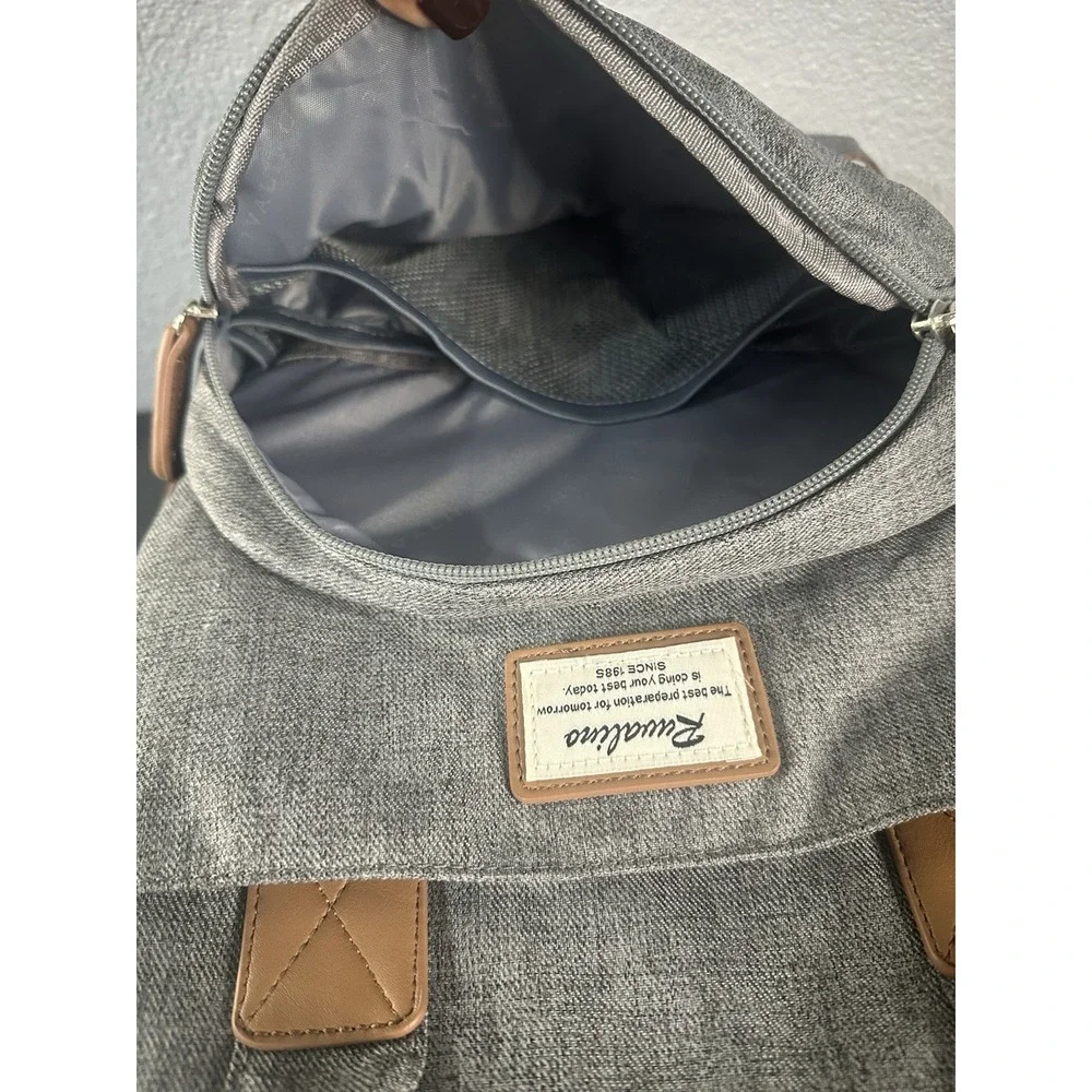 Backpack Baby‎ Diaper Bag RUVALINO Multifunction Travel Back 14x18 Gray